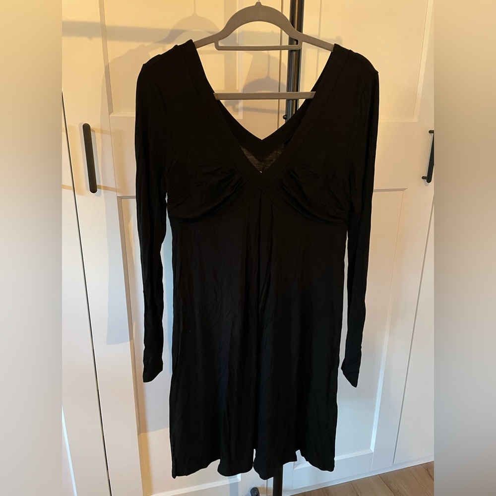Long sleeve, jersey dress